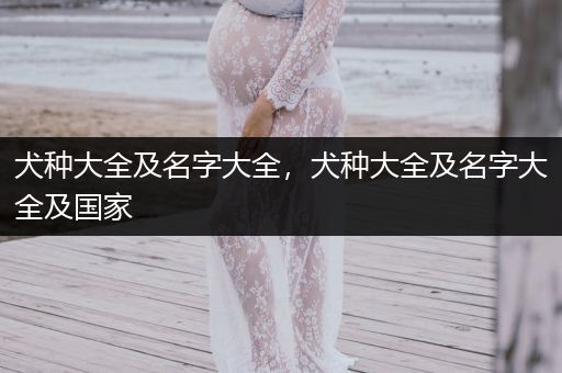 犬種大全及名字大全，犬種大全及名字大全及國家