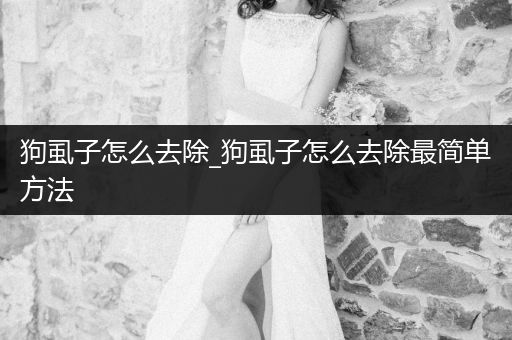 狗虱子怎么去除_狗虱子怎么去除最簡(jiǎn)單方法