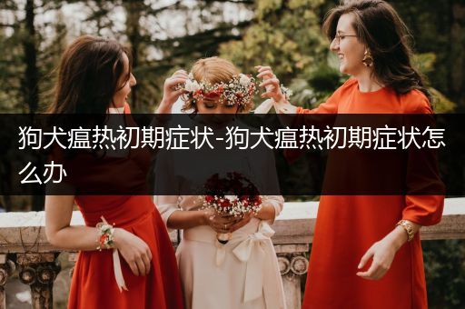 狗犬瘟熱初期癥狀-狗犬瘟熱初期癥狀怎么辦