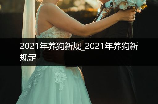 2021年養(yǎng)狗新規(guī)_2021年養(yǎng)狗新規(guī)定