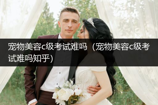 寵物美容c級考試難嗎(寵物美容c級考試難嗎知乎)