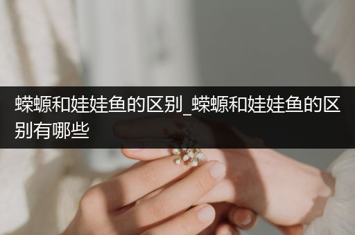 蠑螈和娃娃魚的區(qū)別_蠑螈和娃娃魚的區(qū)別有哪些