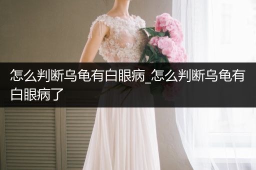 怎么判斷烏龜有白眼病_怎么判斷烏龜有白眼病了