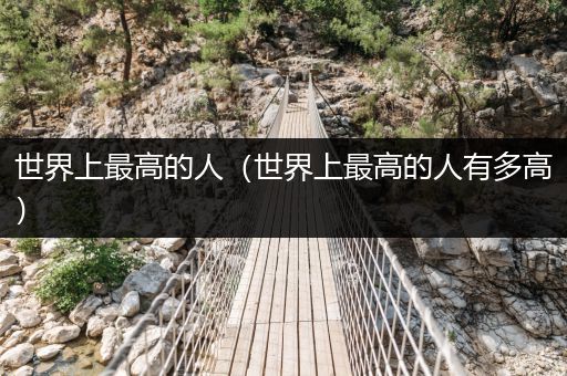 世界上最高的人（世界上最高的人有多高）