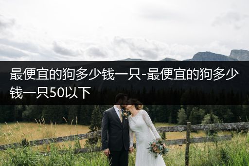 最便宜的狗多少錢一只-最便宜的狗多少錢一只50以下