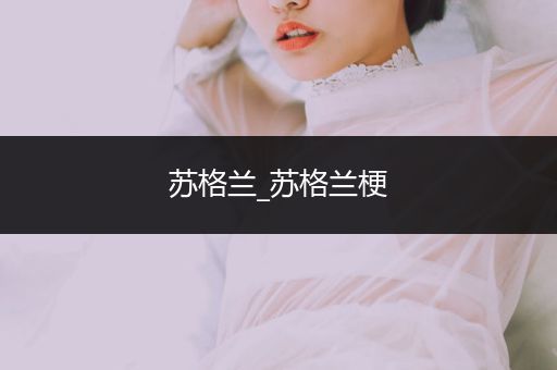 蘇格蘭_蘇格蘭梗