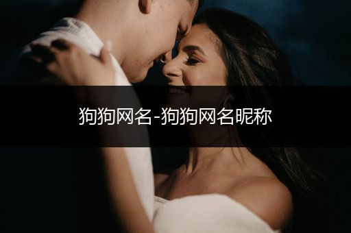 狗狗網(wǎng)名-狗狗網(wǎng)名昵稱