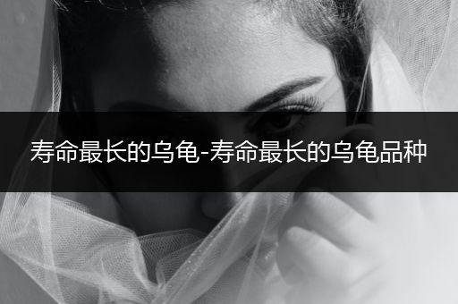 壽命最長的烏龜-壽命最長的烏龜品種