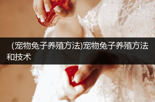 （寵物兔子養(yǎng)殖方法)寵物兔子養(yǎng)殖方法和技術(shù)