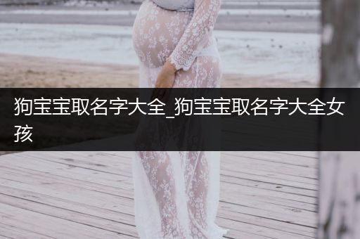 狗寶寶取名字大全_狗寶寶取名字大全女孩