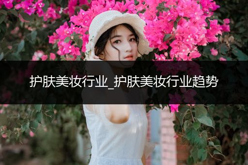 護膚美妝行業(yè)_護膚美妝行業(yè)趨勢