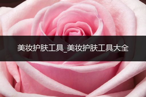 美妝護(hù)膚工具_(dá)美妝護(hù)膚工具大全