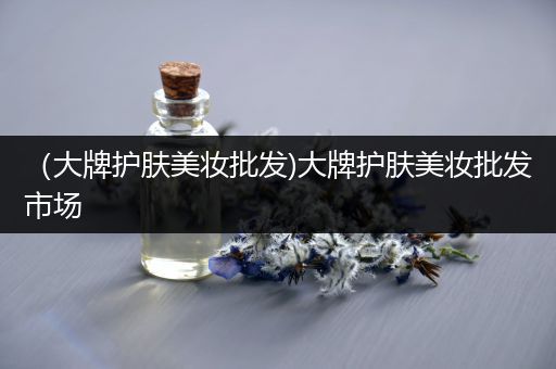 （大牌護膚美妝批發(fā))大牌護膚美妝批發(fā)市場