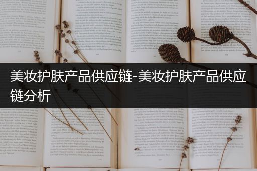 美妝護(hù)膚產(chǎn)品供應(yīng)鏈-美妝護(hù)膚產(chǎn)品供應(yīng)鏈分析