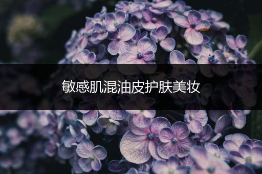 敏感肌混油皮護膚美妝