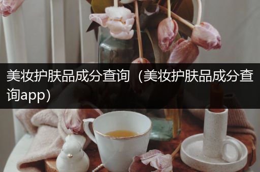 美妝護(hù)膚品成分查詢（美妝護(hù)膚品成分查詢app）