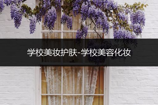 學(xué)校美妝護(hù)膚-學(xué)校美容化妝
