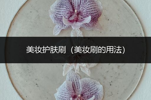 美妝護膚刷（美妝刷的用法）