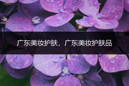 廣東美妝護(hù)膚，廣東美妝護(hù)膚品