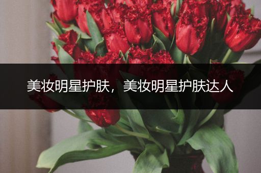 美妝明星護(hù)膚，美妝明星護(hù)膚達(dá)人