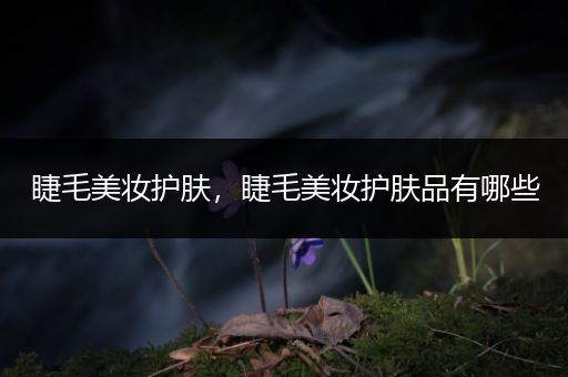 睫毛美妝護(hù)膚，睫毛美妝護(hù)膚品有哪些