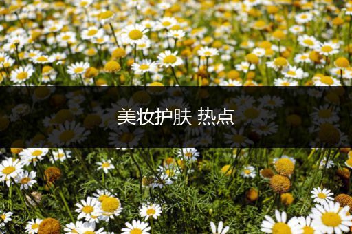 美妝護膚 熱點