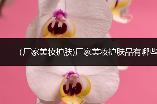 （廠家美妝護膚)廠家美妝護膚品有哪些