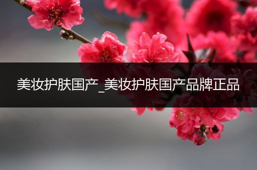 美妝護(hù)膚國產(chǎn)_美妝護(hù)膚國產(chǎn)品牌正品