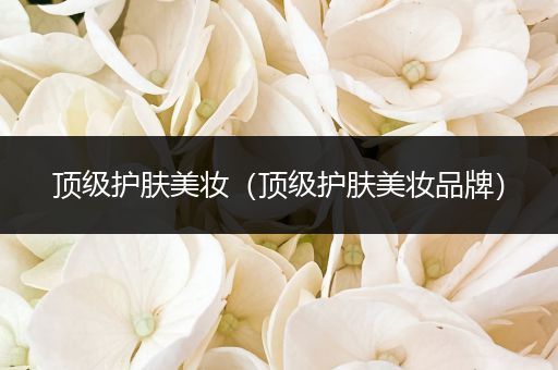 頂級(jí)護(hù)膚美妝（頂級(jí)護(hù)膚美妝品牌）