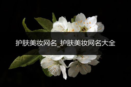 護膚美妝網(wǎng)名_護膚美妝網(wǎng)名大全