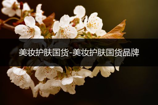 美妝護(hù)膚國貨-美妝護(hù)膚國貨品牌