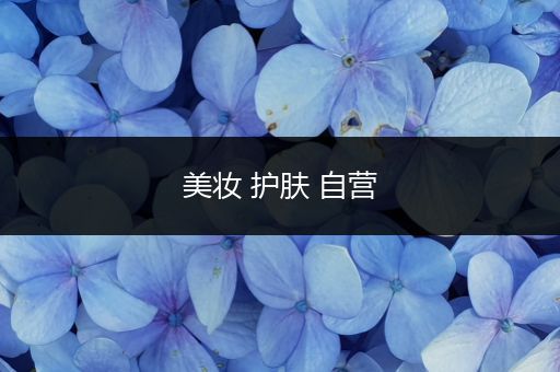 美妝 護膚 自營