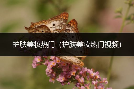 護膚美妝熱門（護膚美妝熱門視頻）