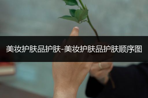 美妝護(hù)膚品護(hù)膚-美妝護(hù)膚品護(hù)膚順序圖